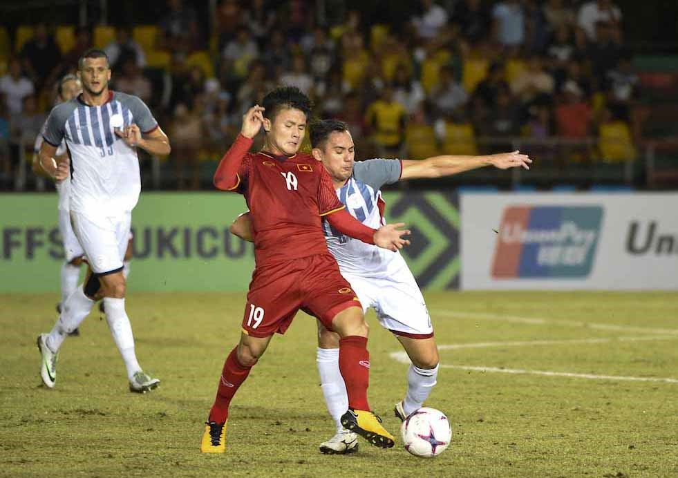 Tiền vệ của ĐT Việt Nam đang thể hiện phong độ cực kì ấn tượng tại AFF Cup 2018. Ảnh: Đ.Đ
