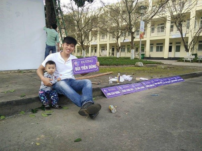 Ý tưởng này nhận được sự hưởng ứng nhiệt tình của sinh viên trường.