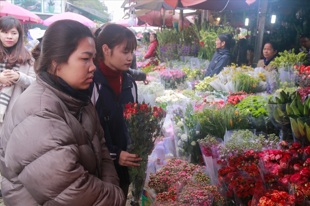 Khong chỉ hoa hồng, mà ngày hôm nay các loại hoa tươi khác như thược dược, ly ly, cát tường, phi yến...cũng tăng giá mạnh.