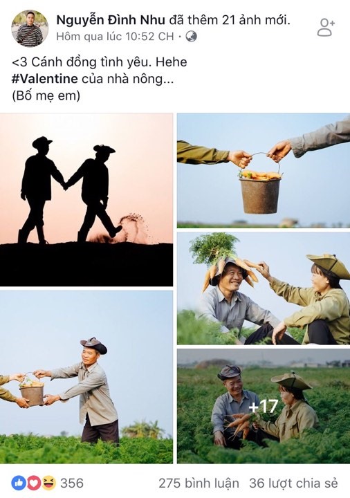 Bộ ảnh nhận được sự quan tâm lớn từ cộng đồng mạng.