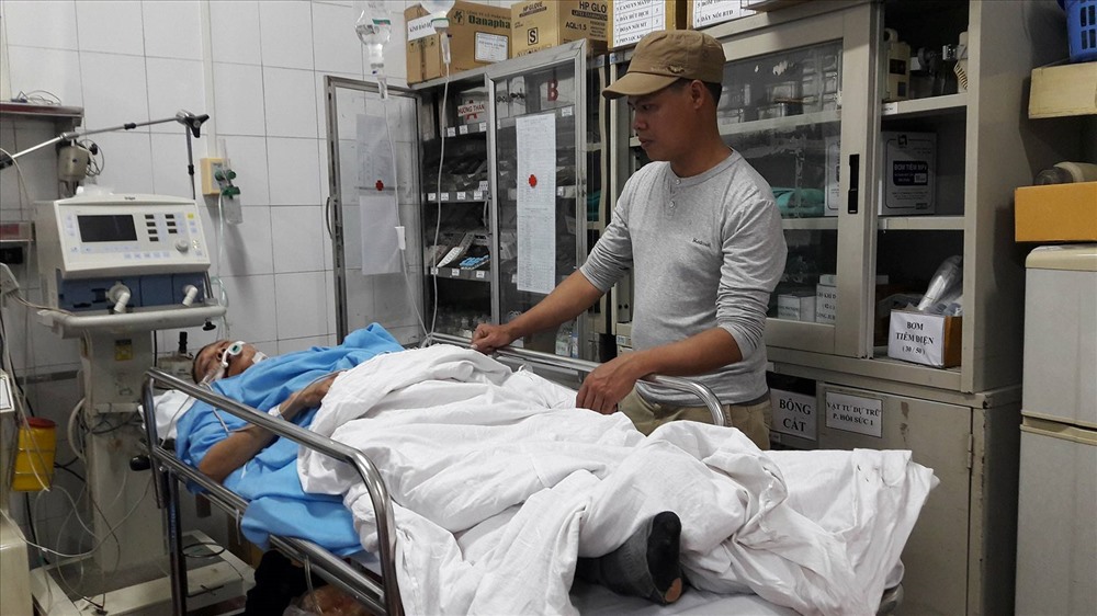 Cấp cứu vì tai nạn dịp Tết tăng vọt (Ảnh: T.Linh)