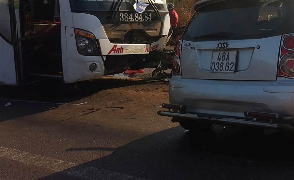 Vụ tai nạn khiến nhiều người thương vong.