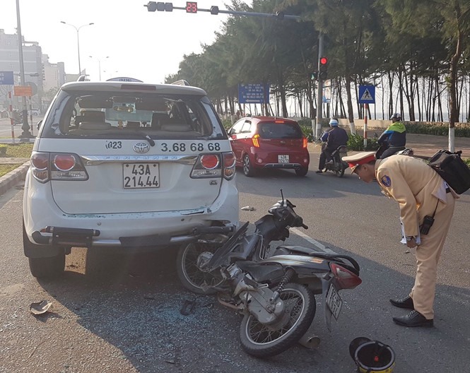 Hiện trường tai nạn (Ảnh: Văn Tiến)