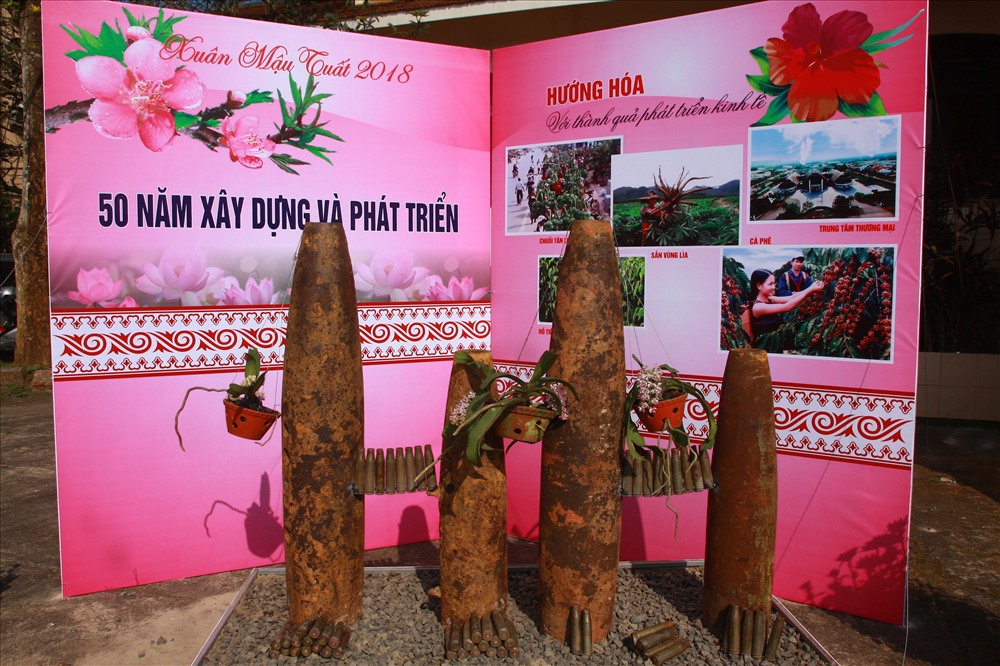 Trên dấu tích của bom đạn, chiến trường xưa Khe Sanh (Hướng Hóa) đang từng ngày thay da, đổi thịt. Ảnh: Hưng Thơ.