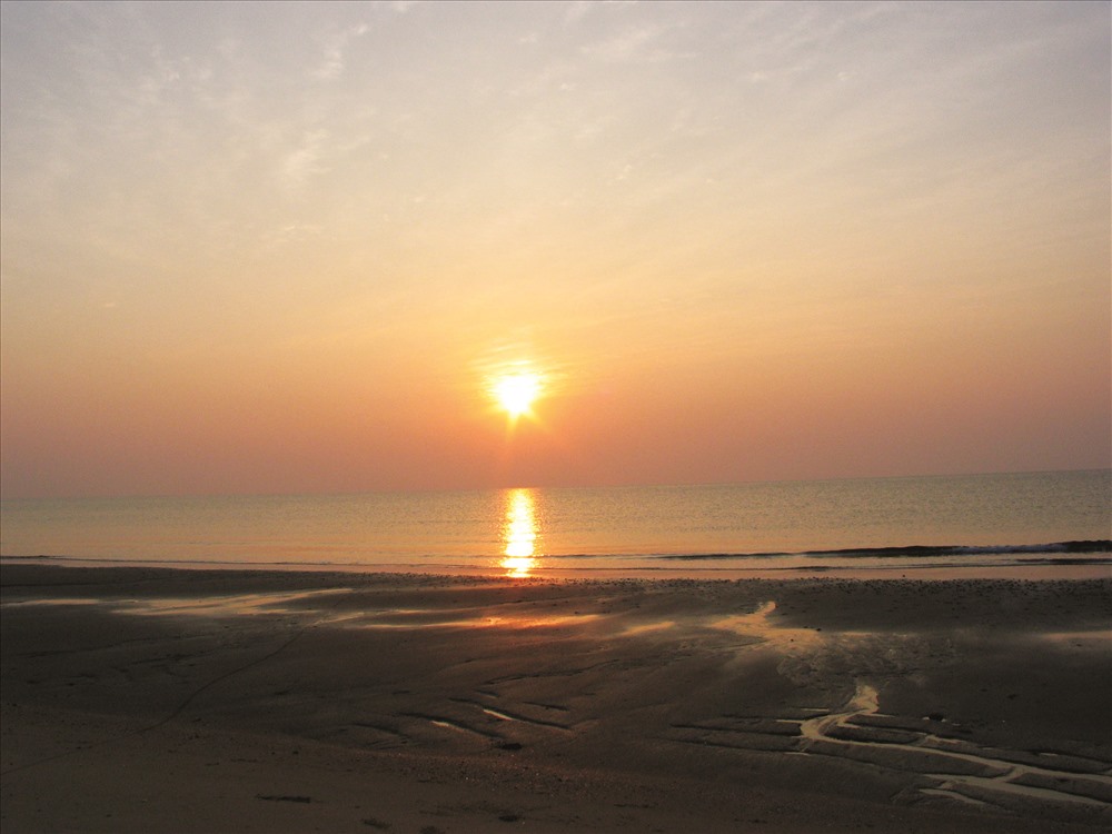 Hoàng hôn biển