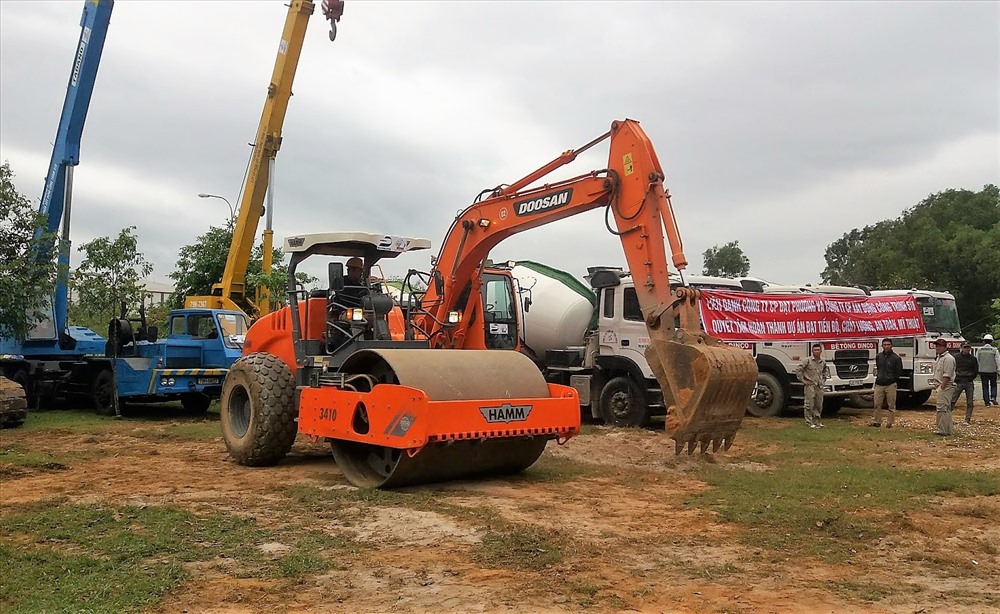 Dự án được triển khai trong thời gian hơn 5 tháng và đưa vào sử dụng trước ngày 17.8.2018. Ảnh: LP
