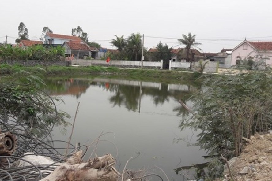 Hiện trường nơi phát hiện thi thể nữ sinh L. ảnh:HQ
