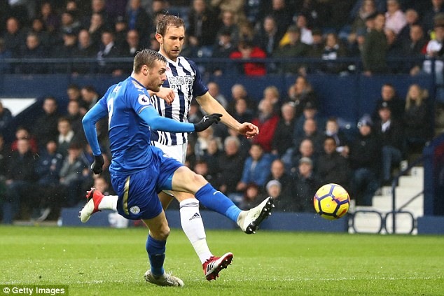 Vardy vẫn là một ngôi sao sáng. Ảnh: Getty.
