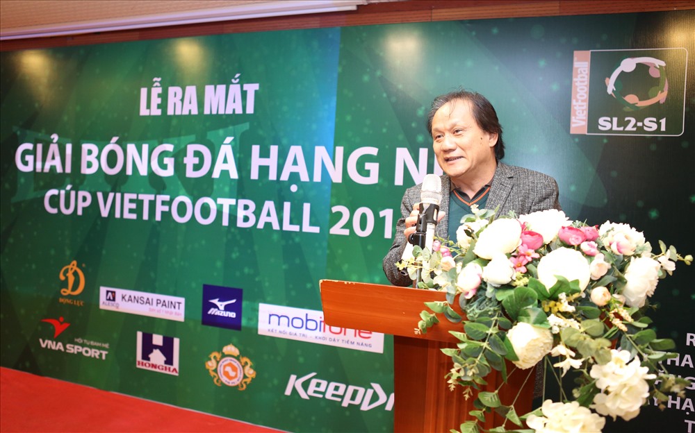 Ông Phan Anh Tú phát biểu tại lễ ra mắt. Ảnh: H.A