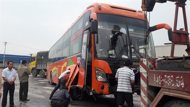 Hiện trường vụ tai nạn.(Ảnh Nông Nghiệp VN)