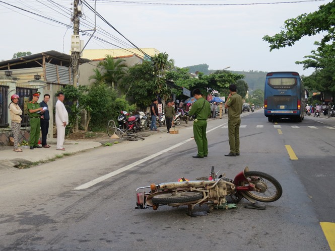 Hiện trường tai nạn