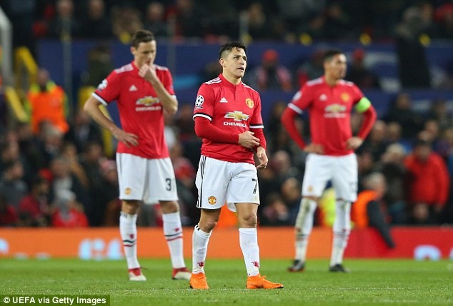 Man United đã không còn vị thế như xưa ở UEFA Champions League. Ảnh: Getty Images.