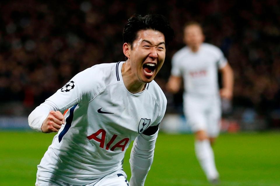 Son Heung-min đang là ngôi sao Châu Á sáng nhất tại trời Âu. Ảnh: Getty.