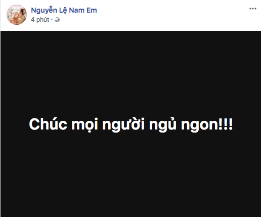 Dòng trạng thái khác lạ của Nam Em