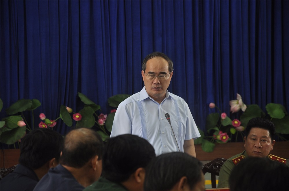 Bí thư Thành ủy TPHCM Nguyễn Thiện Nhân