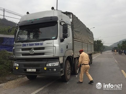 Hiện trường vụ tai nạn (Ảnh Infornet)