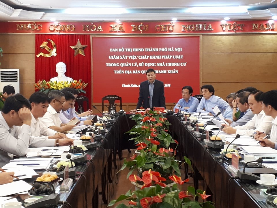Toàn cảnh phiên làm việc. Ảnh TV