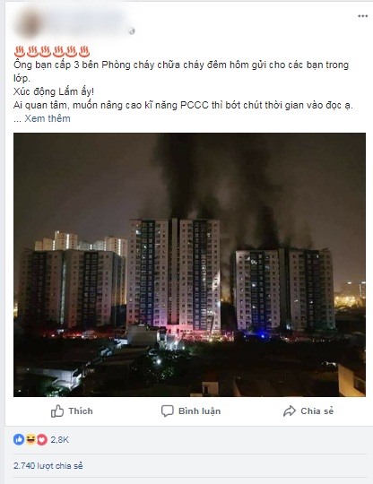 Bức thư được lan truyền trên mạng xã hội với tốc độ chóng mặt
