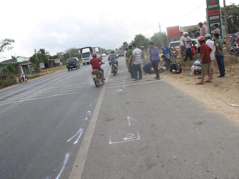 Hiện trường tai nạn