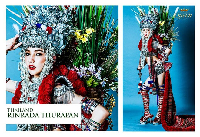 oshi Rinrada Thurapan là một gương mặt quá nổi tiếng trước cuộc thi năm nay. Trước đó, người đẹp đăng quang Miss Tiffany’s Universe 2017 (Hoa hậu chuyển giới Thái Lan 2017). Cô mang đến hình ảnh và nhan sắc ngọt ngào. Trong những ngày vừa qua, cô luôn được công chúng dõi theo từng bước.