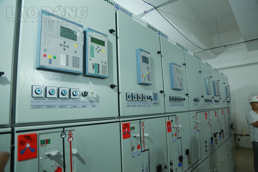 Hệ thống buồng điện của nhà ga.