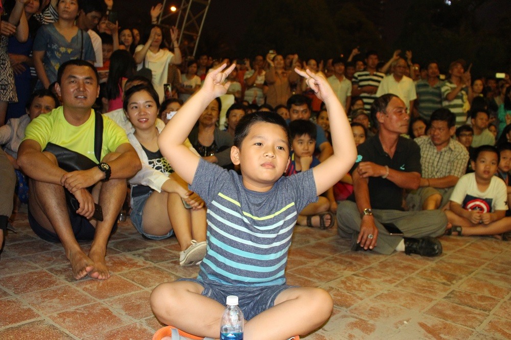 Những nụ cười rạng rỡ...
