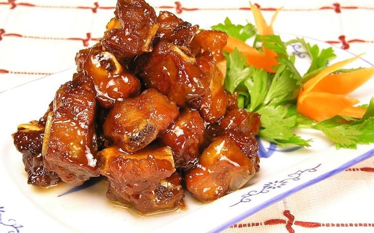 Sườn xào chua ngọt. Ảnh: cooky.vn
