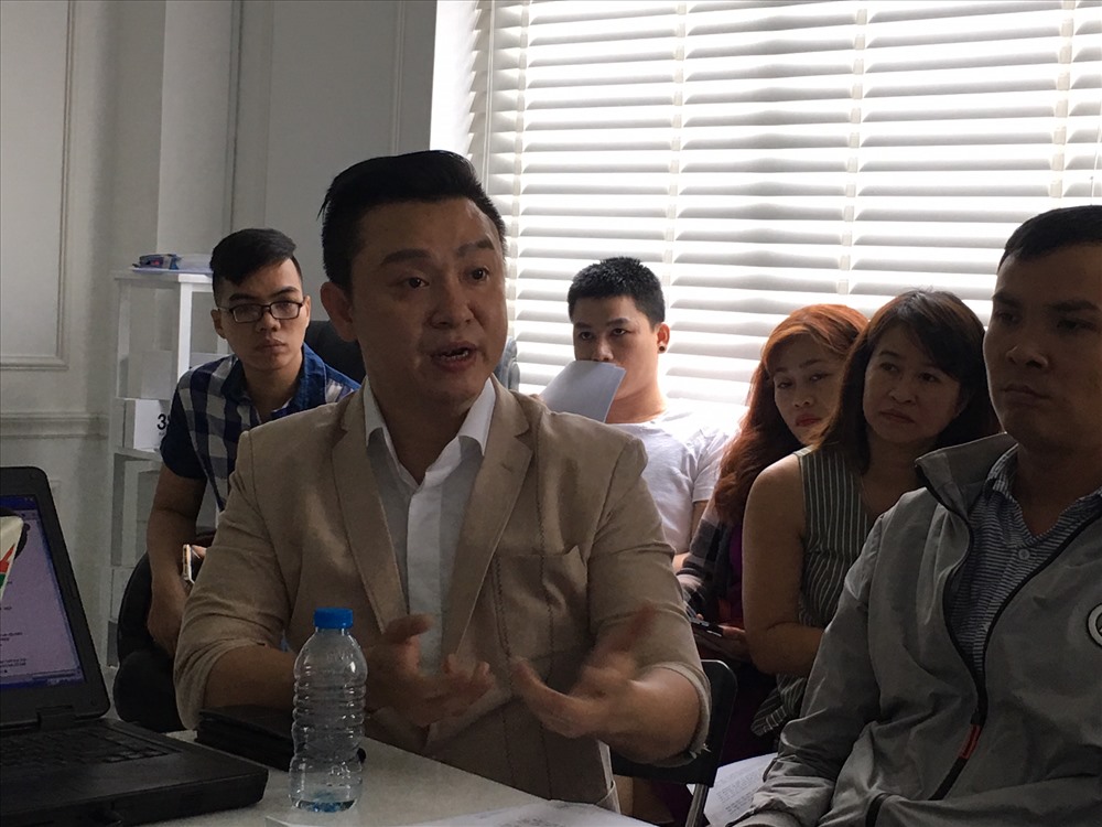 Ông Diệp Khắc Cường: “Tôi cũng là nạn nhân của IFAN“. Ảnh: C.H