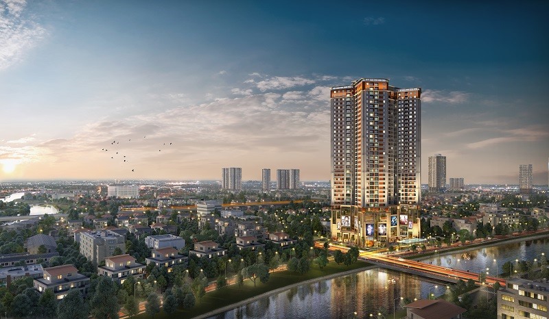 Samsora Premier 105 là tổ hợp trung tâm thương mại dịch vụ văn phòng và chung cư cao 37 tầng, có 3 tầng hầm, 6 tầng thương mại dịch vụ và 29 tầng căn hộ