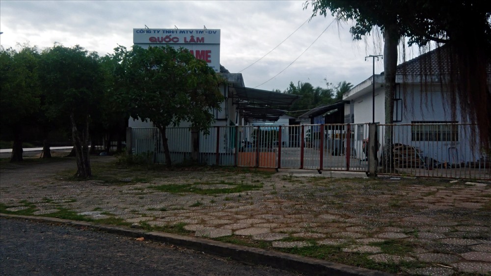Trụ sở Cty Quốc Lâm nằm trong công viên được cho là sai