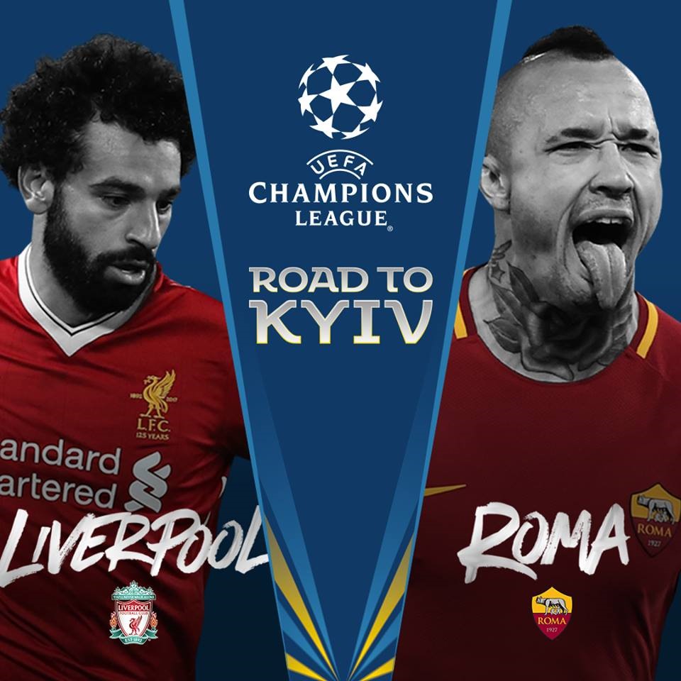 Liverpool gặp AS Roma. Ảnh: UEFA.