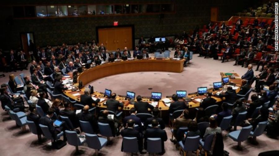 Cuộc họp của Liên Hợp Quốc. Ảnh: CNN