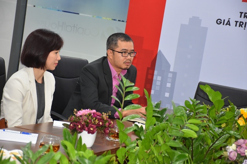 Ông Hoàng Đức Hùng – Phó TGĐ PwC Việt Nam chia sẻ tại sự kiện