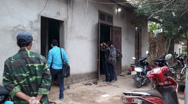 Giận bố, hai nghi phạm đã nhẫn tâm giết hại con.