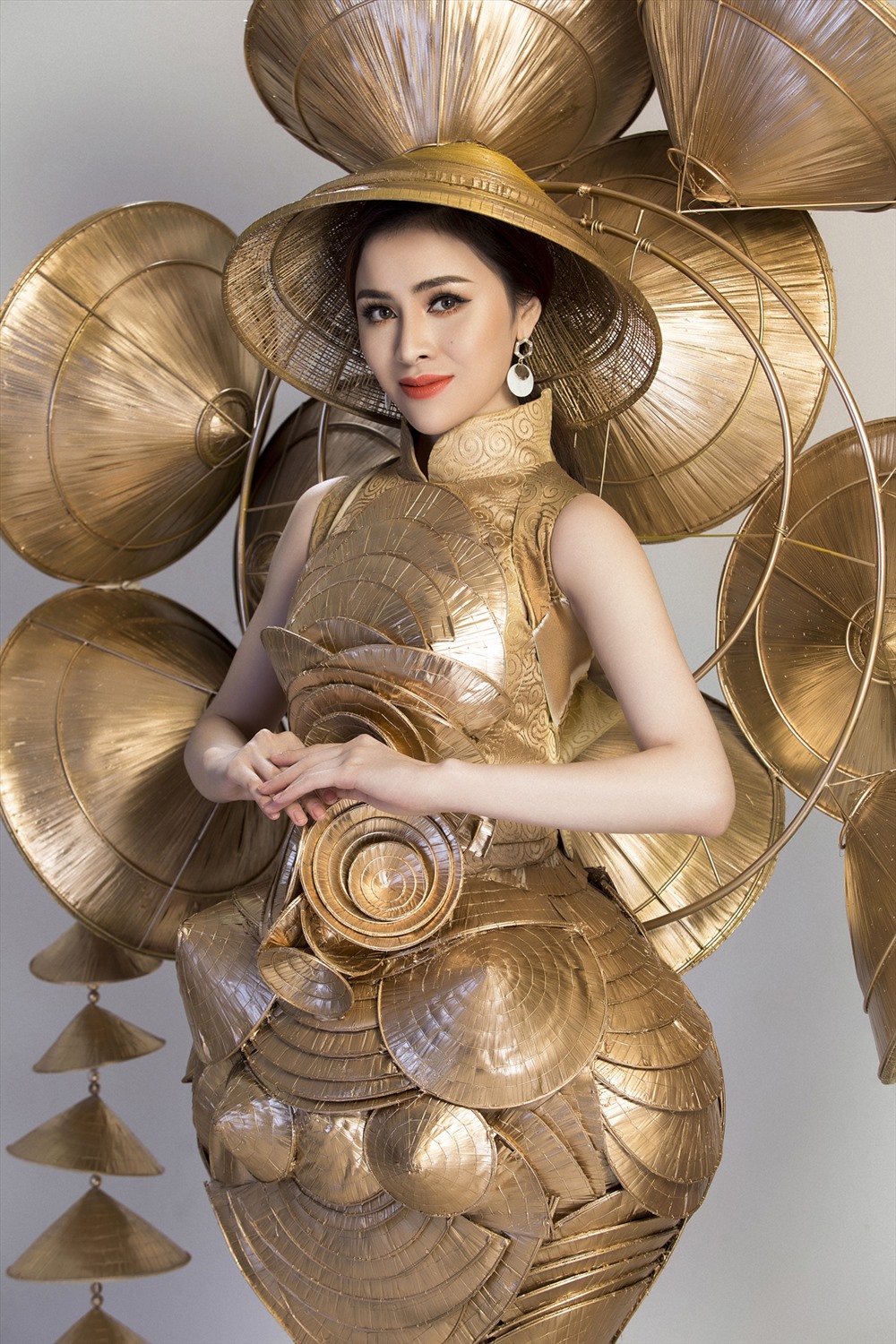 Bộ trang phục khá lạ mắt
