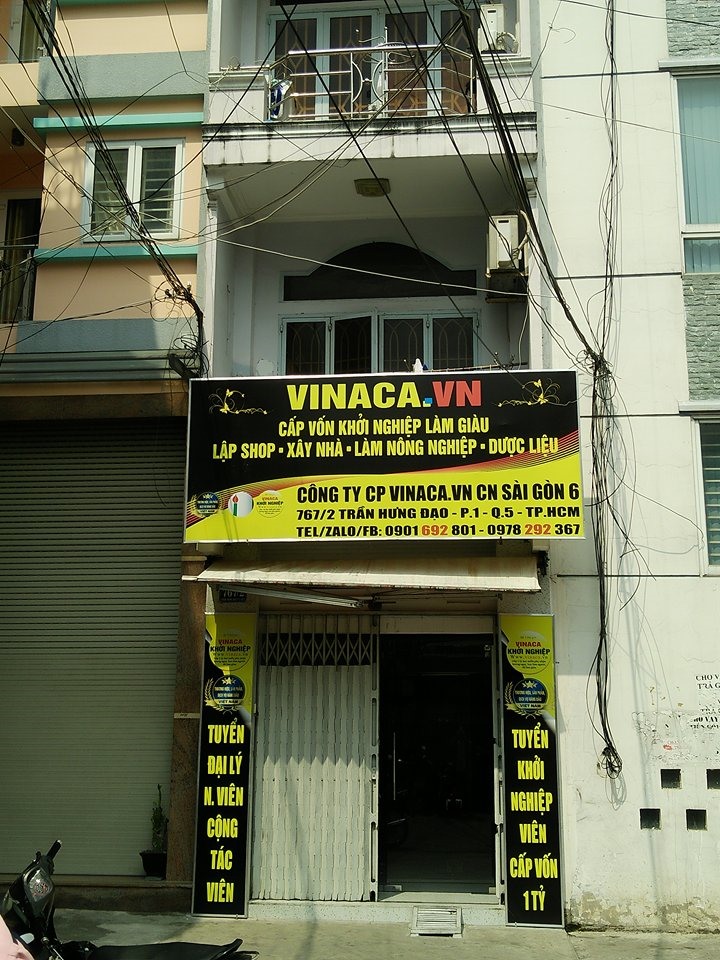 Chi nhánh của công ty Vinaca vẫn hoạt động.