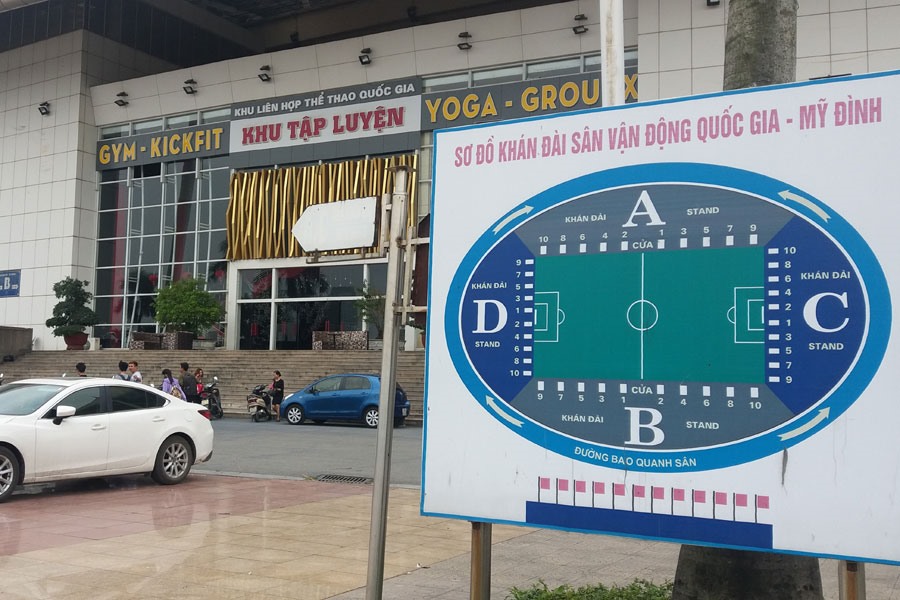 Bộ VHTTDL yêu cầu BQL khu LHTTQG Mỹ Đình phải thực hiện đúng việc sử dụng và quản lý đất công.Ảnh: A.C