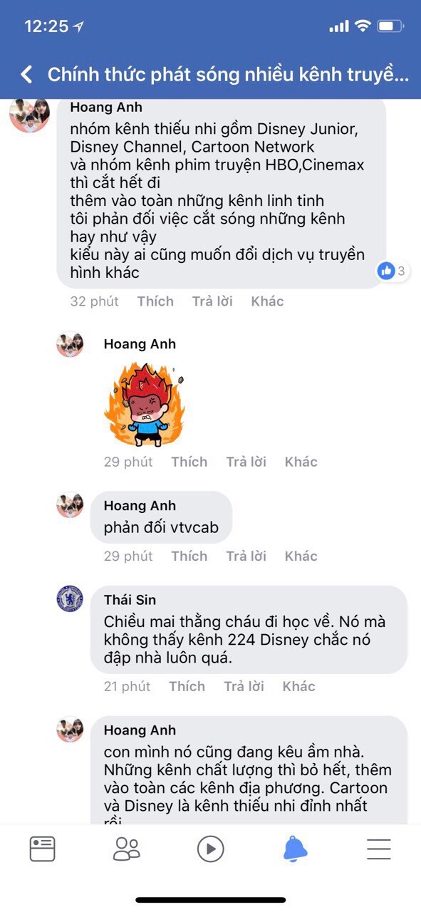 Phản ứng của khách hàng khi bị cắt hàng loạt kênh yêu thích