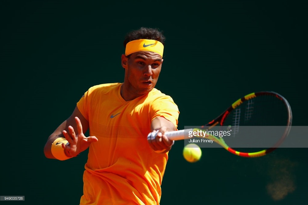 Nadal thể hiện phong độ tuyệt vời tại Monte Carlo 2018. Ảnh: Getty.