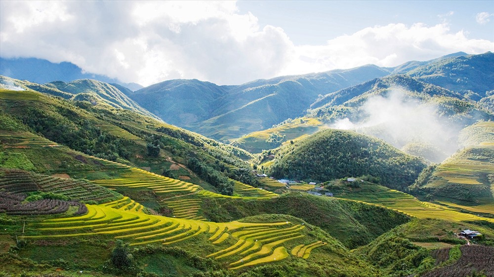 không chỉ đẹp vào những ngày đông tuyết phủ trắng xóa mà Sapa còn khiến người ta “say” những ngày nắng vàng ươm.