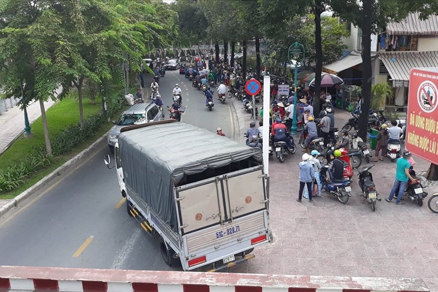 Hiện trường vụ án mạng.