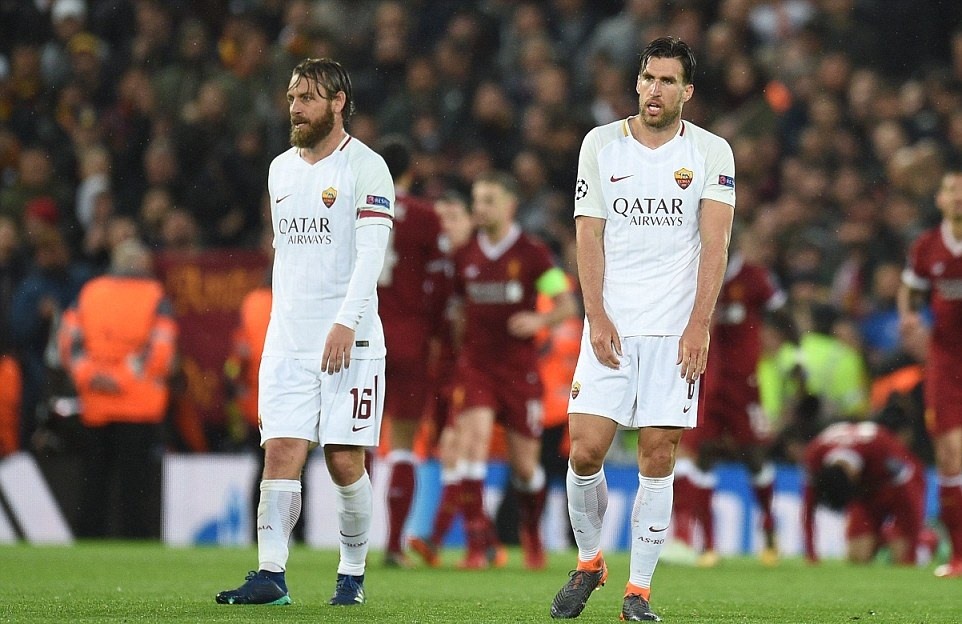 AS Roma phải cố gắng rất nhiều mới có thể ngược dòng thành công. Ảnh: Getty Images.