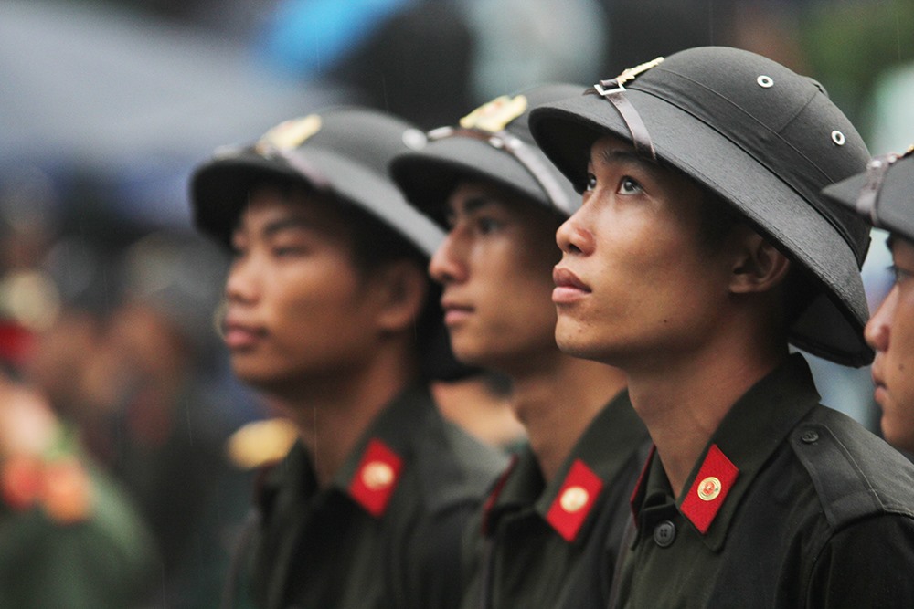 Lực lượng công an luôn túc trực để chấn chỉnh những trường hợp xảy ra trong lễ hội