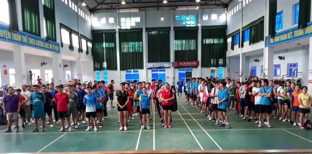 Các vận động viên tham gia giải. Ảnh: LĐLĐ huyện Bắc Yên