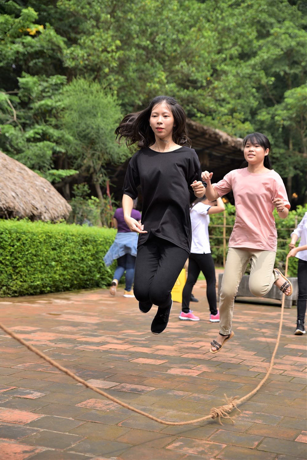 Những trò chơi “toát mồ hôi“. Ảnh: BTDT