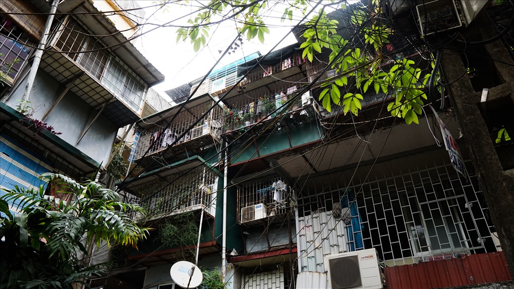 Khu tập thể cũ.