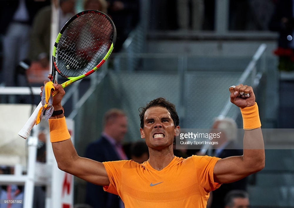 Nadal vẫn là “Ông vua đất nện” của làng banh nỉ. Ảnh: Getty.