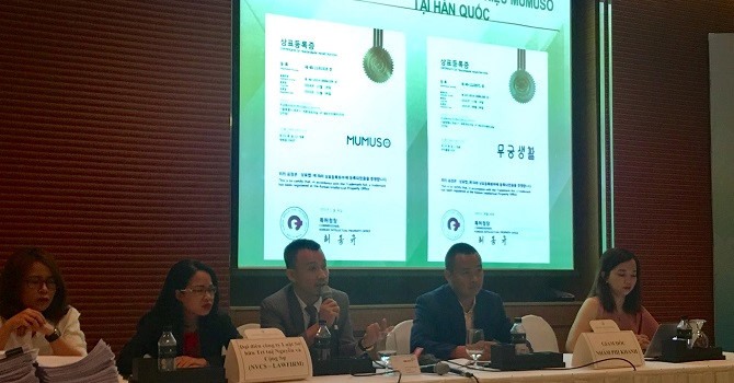 Đại diện của MUMUSO Việt Nam tại buổi họp báo ngày 11.5. Ảnh: Hồng Quân