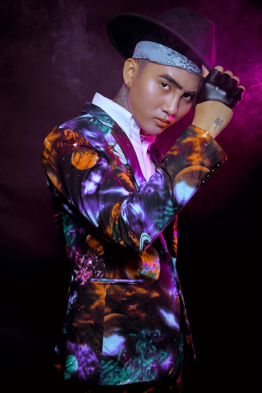 Rapper Đạt-G cũng gây chú ý khi lên chỉ trích đồng nghiệp. Ảnh: T. L.