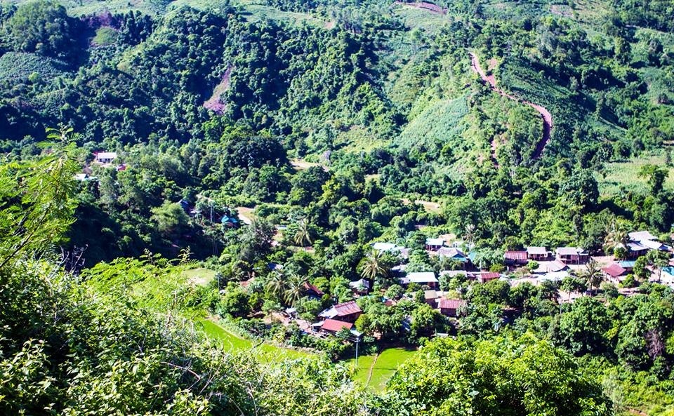 Màu xanh trải dài của Khe Sanh.
